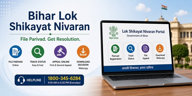 Bihar Lok Shikayat Nivaran CM Complaint Process