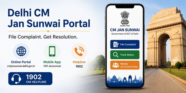 Delhi CM Jan Sunwai Complaint Guide