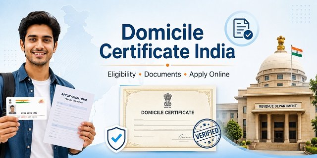 Domicile Certificate in India