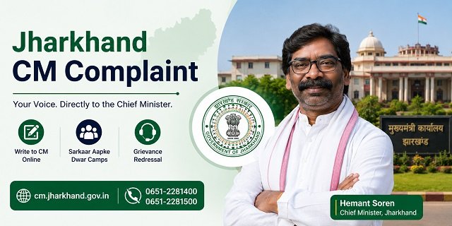 Jharkhand CM Complaint Process