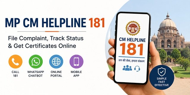 MP CM Helpline Complaint Process