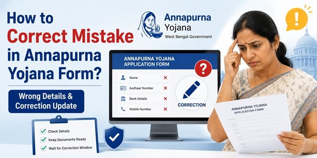 Mistake Correction Process in Annapurna Yojana