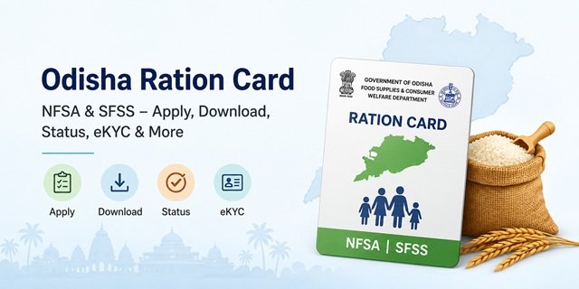 Odisha Ration Card Services