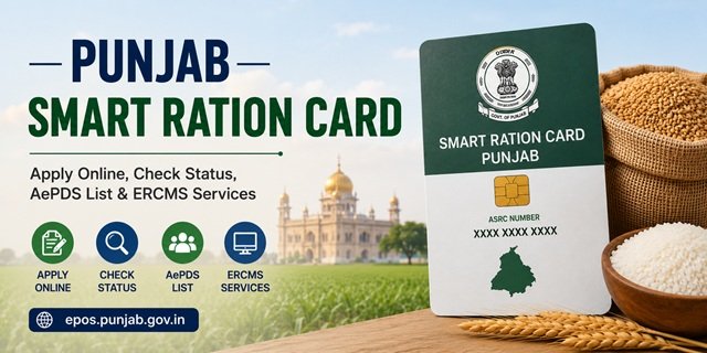 Punjab Smart Ration Card Online Apply