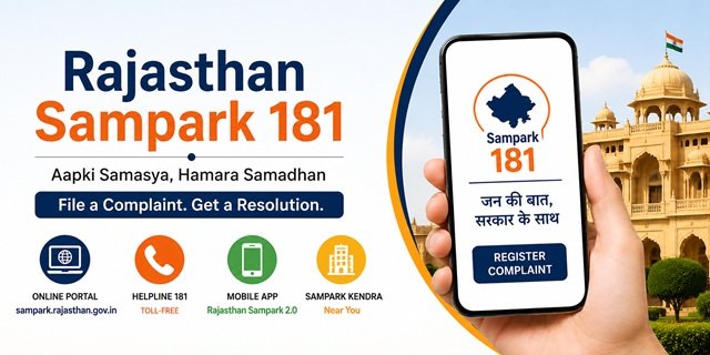 Rajasthan CM Helpline Complaint Process