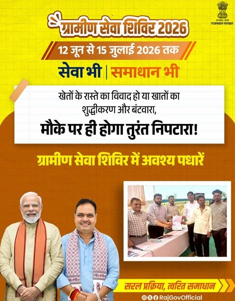 Rajasthan Seva Shivir Benefits Rajasthan Seva Shivir Benefits