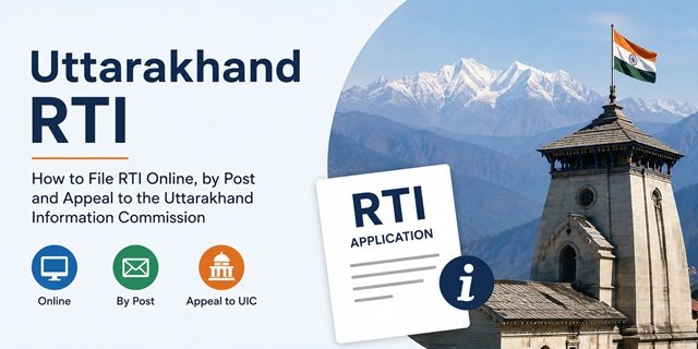 Uttarakhand RTI Filing Guide