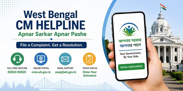 West Bengal Apnar Sarkar Apnar Pashe Complaint Portal
