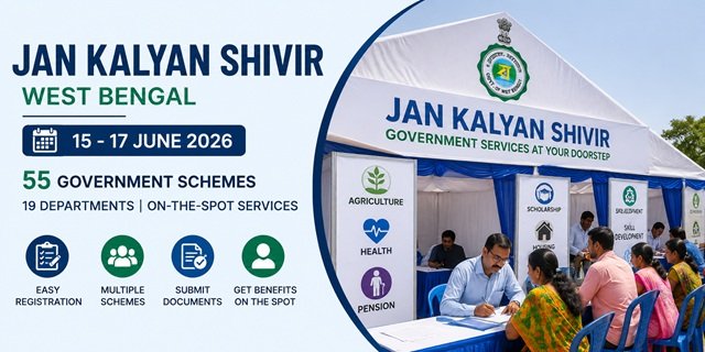 West Bengal Jan Kalyan Shivir Details