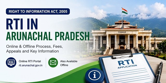 Arunachal Pradesh RTI Online