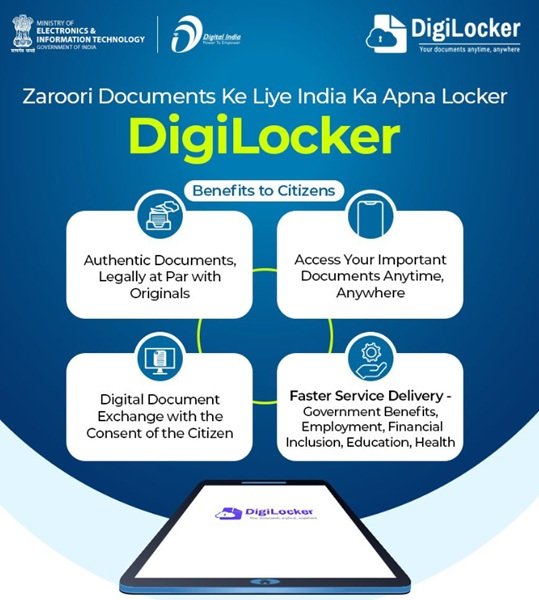 Digilocker Benefits Digilocker Benefits