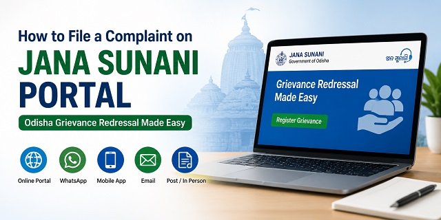 Odisha Janasunani Portal Complaint Guide
