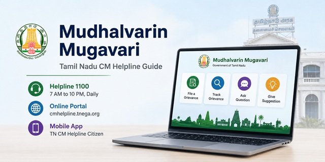 Tamil Nadu CM Complaint Mudhalvarin Mugavari