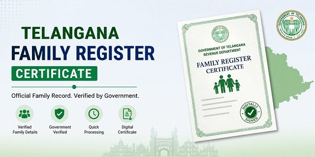 Telangana Family Register Certificate Guide