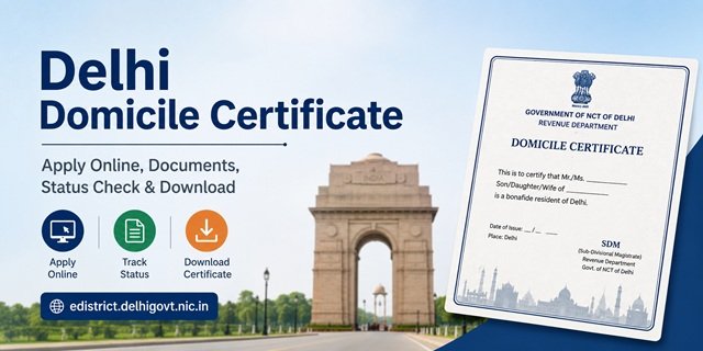 Delhi Domicile Certificate