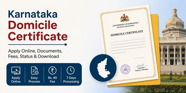 Karnataka Domicile Certificate Guide