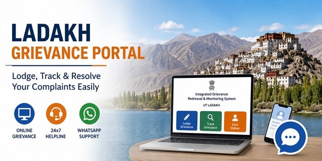 Ladakh Grievance Registration Guide