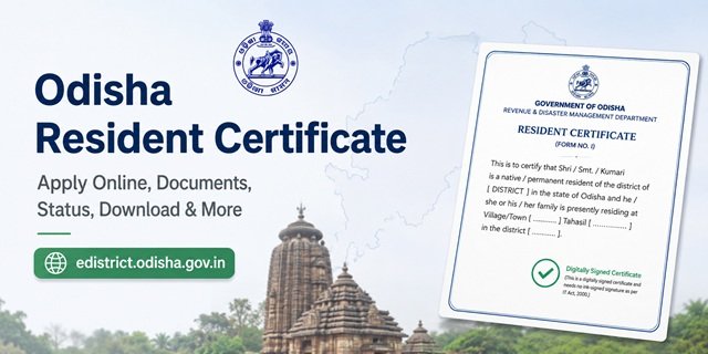 Odisha Resident Certificate Guide