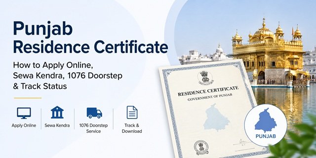Punjab Residence Certificate Full Guide