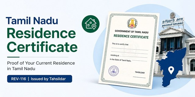 Tamil Nadu Residence Certificate