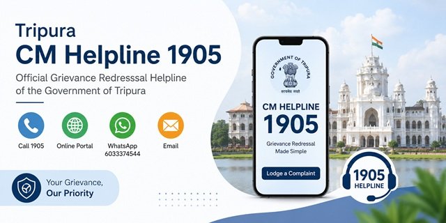 Tripura CM Helpline Guide