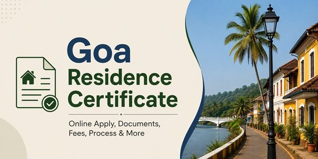 Goa Residence Certificate Guide