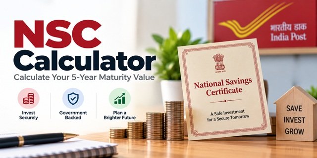 National Saving Certificate Online Calculator