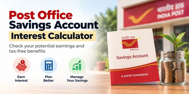 Post Office Savings Account Interest Calculator