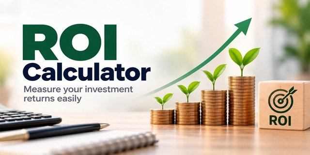 ROI Calculator Calculate Investment Returns Online